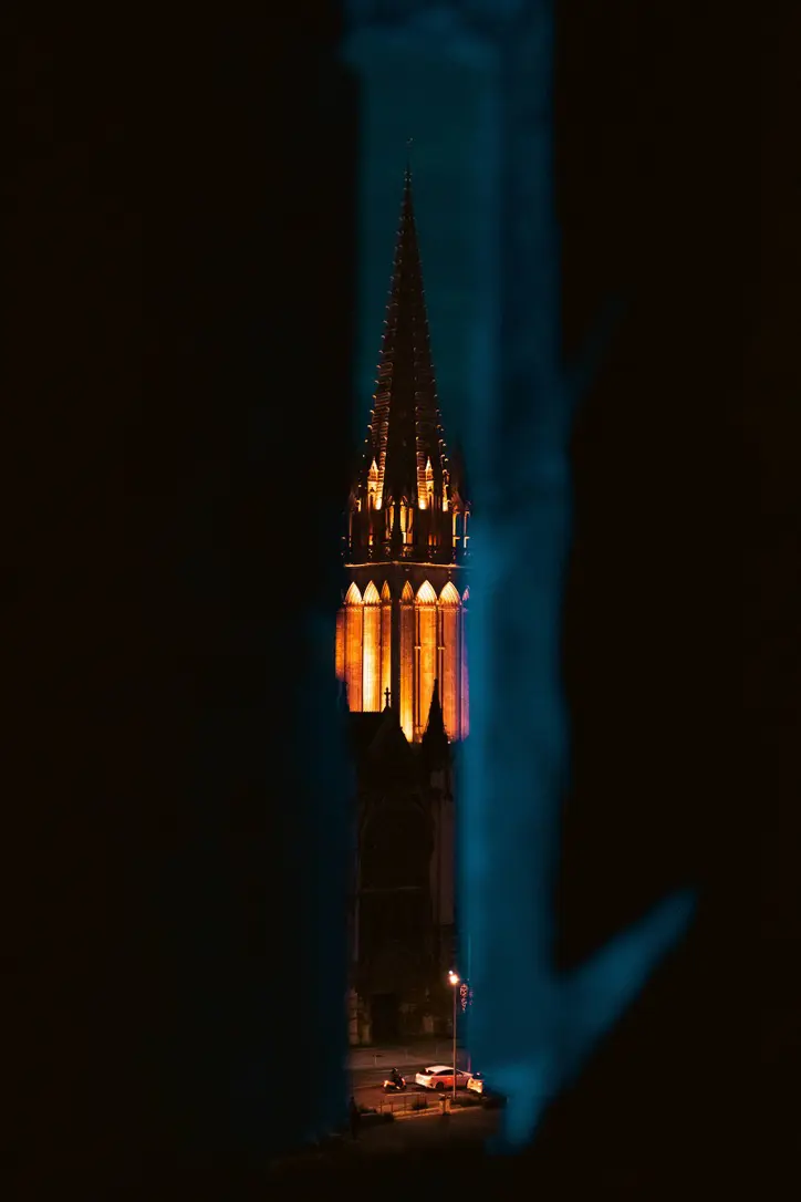 Vue sur caen