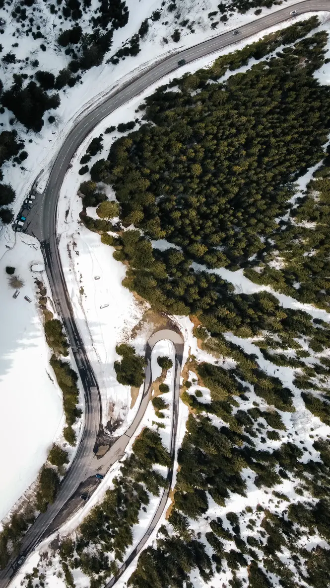 Vue sur les hauteur de chatel