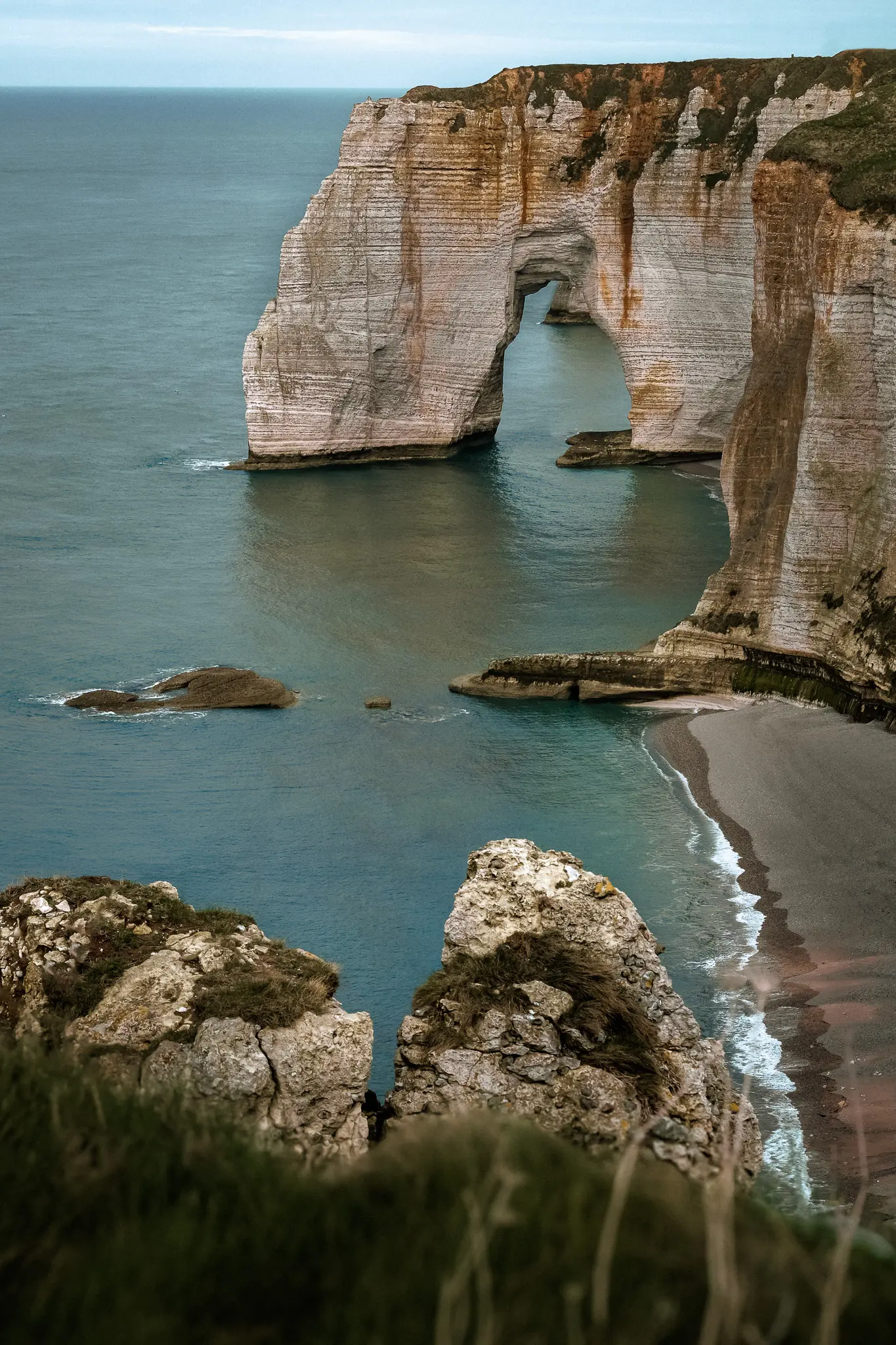 vue sur etretat