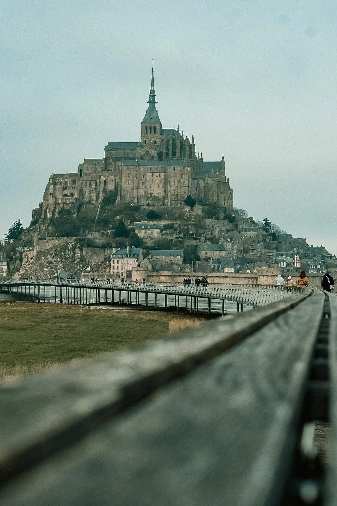 Vue sur la baie du Mont-Saint-Michel